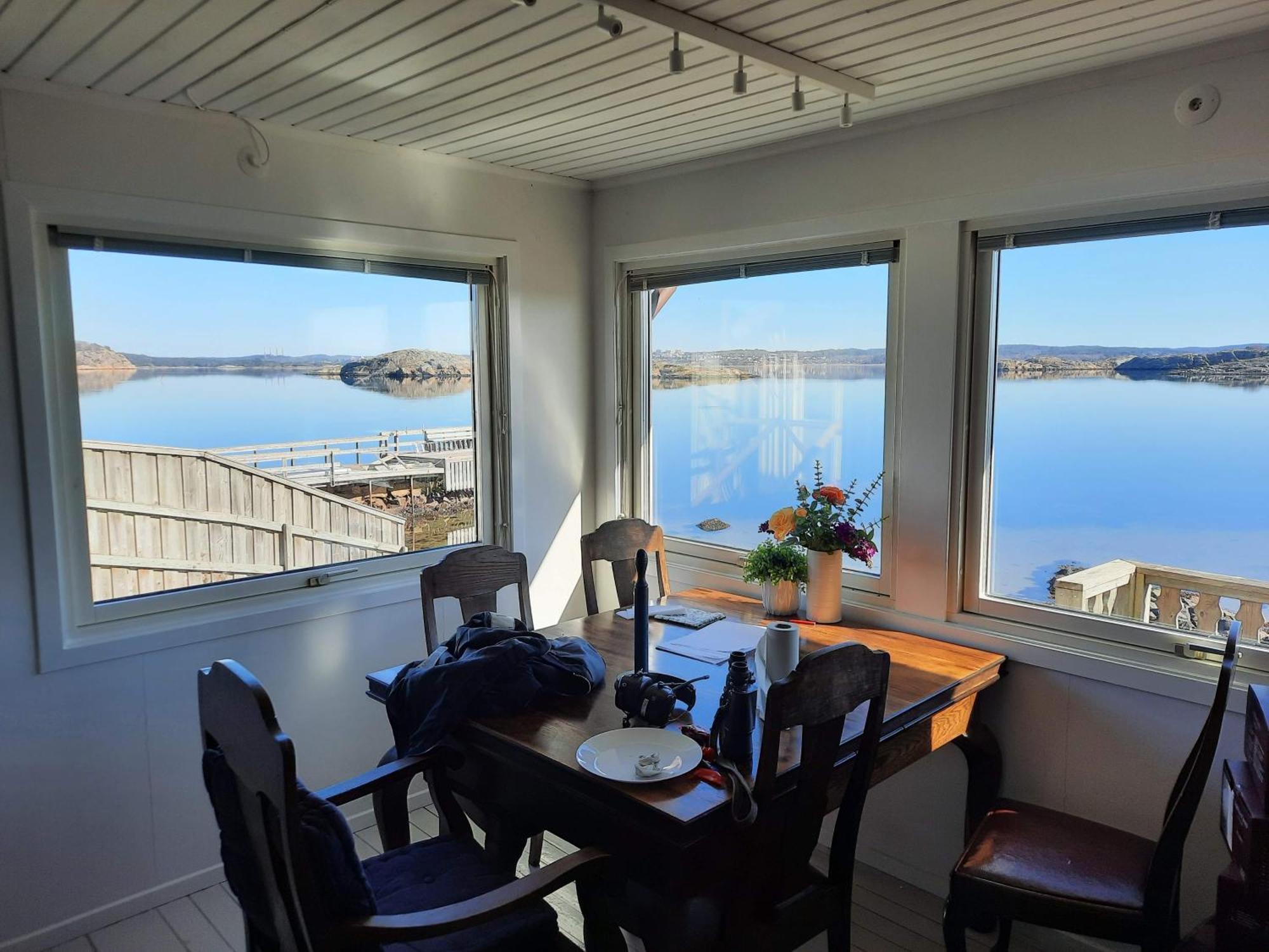 Cabin At The Sea Close To Public Beach With A Jumpingtower Hoviksnas Exterior photo